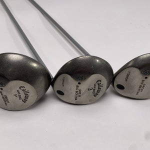 Callaway Original Great Big Bertha Wood Set Driver 3 5 | 9* 15* 18* Regular RH