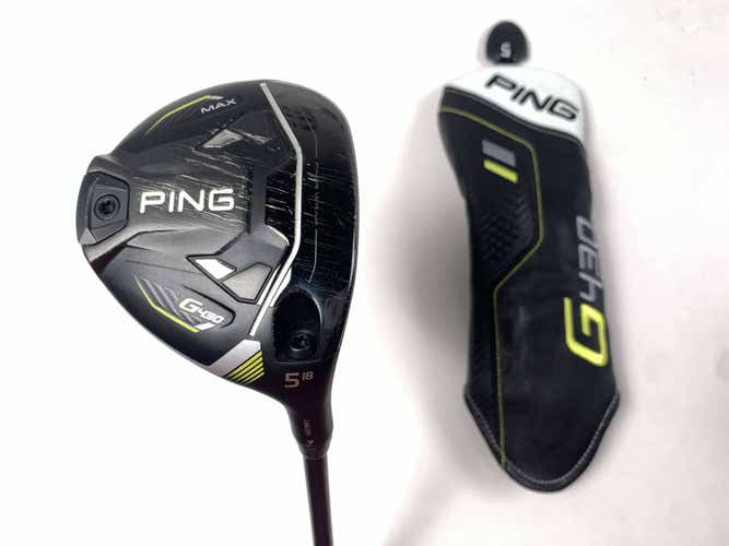 Ping G430 Max 5 Fairway Wood 18* Alta CB 65g Regular Graphite Mens RH HC