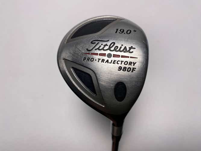 Titleist 980 F 5 Fairway Wood 19* Fujikura Speeder Stiff Graphite Mens RH