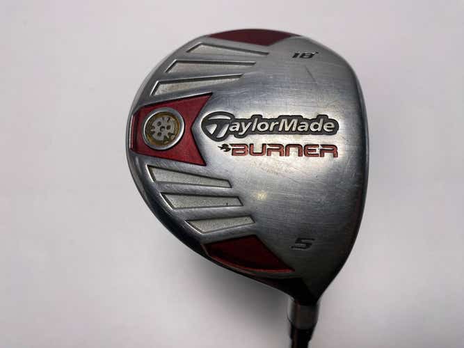 TaylorMade Burner Steel 2007 5 Fairway Wood 18* REAX SuperFast 50g Senior RH