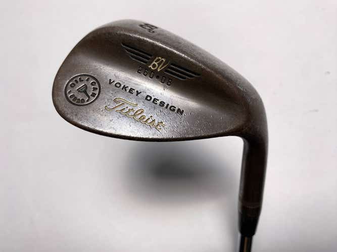 Titleist Vokey Oil Can Lob Wedge LW 60* 8 Bounce DG Wedge Steel Mens RH
