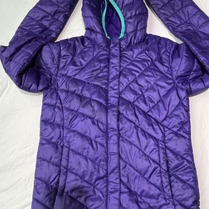 Purple girls medium (10/12) Columbia down jacket
