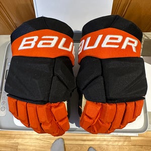 Bauer Vapor Hyperlite Gloves 14" Pro Stock (Like New)