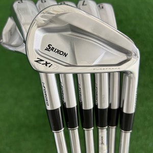 NEW Srixon ZXi7 Forged 25 Iron Set 5-P / Dynamic Gold 120 Stiff