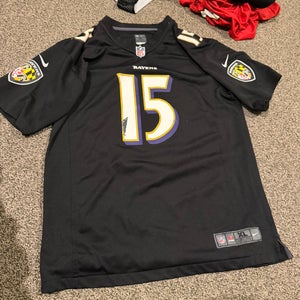 Ravens “Hollywood” Brown youth XL jersey