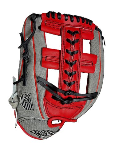 12.50 Black Red Gray Snakeskin Edition