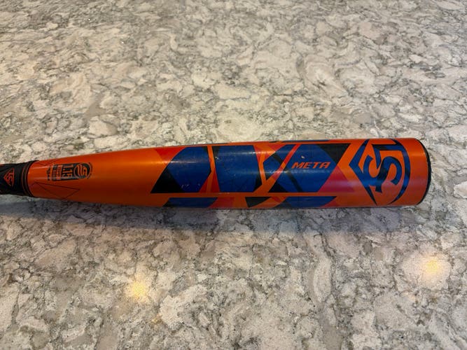 2022 Louisville Slugger Meta Composite USSSA Certified Bat (-5) 25 oz 30" (Used)