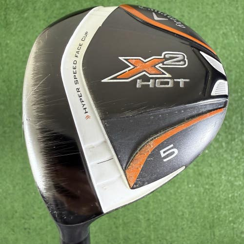 Callaway X2 Hot 5 Wood Aldila Tour Blue ATX55-A Senior A Flex Left Handed