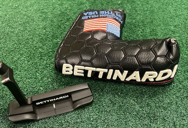 Bettinardi BB1 RH 35 Blade Putter Made in USA Right Hand Steel Shaft w/HC