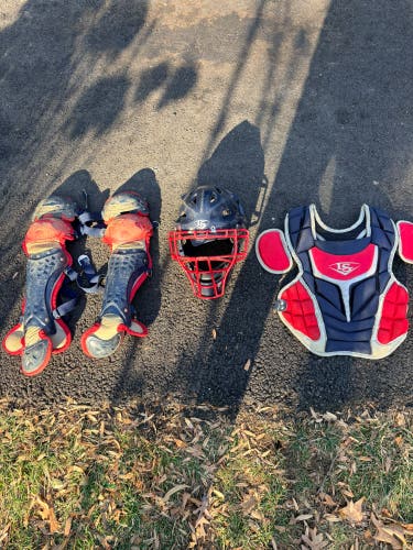 Louisville Slugger Catcher's Set (Used)