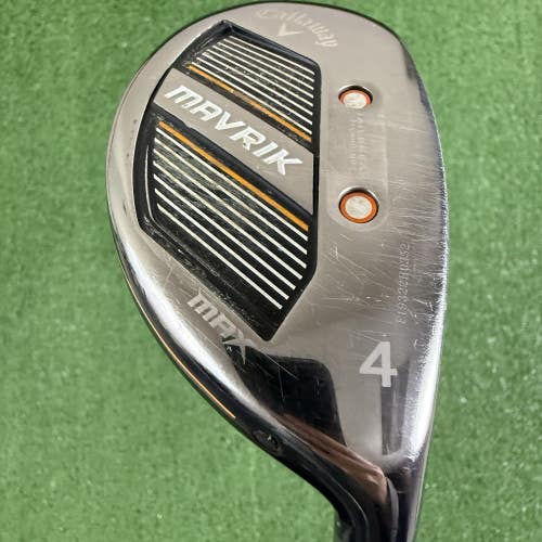 Callaway Mavrik Max 4 Hybrid 21 Project X Catalyst 55 5.0 Senior Flex 39.75