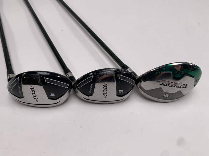 Warrior WCG Pro Edge Hybrid Set 4 5 6 23* 26* 28* True Launch Regular RH