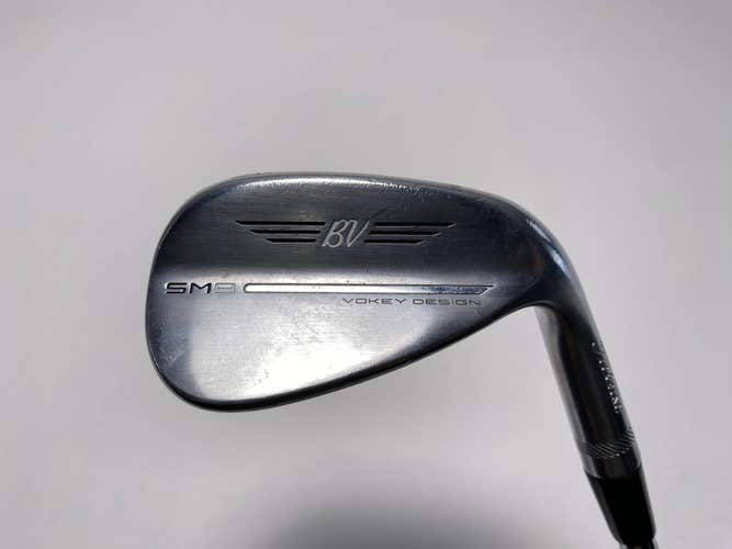 Titleist Vokey SM9 Tour Chrome Gap Wedge GW 50* 8 Bounce F-Grind Wedge Mens RH