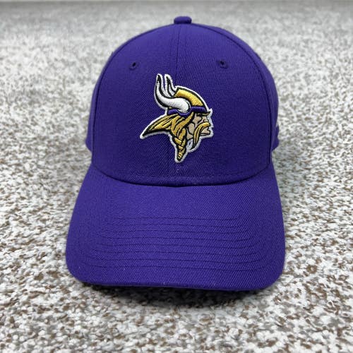 Minnesota Vikings Hat Cap Snap Back Mens One Size Purple NFL Football New Era