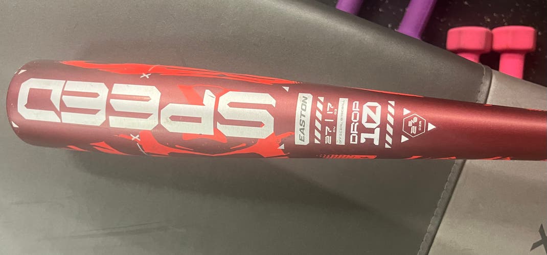 Easton Speed Alloy USABat Certified Bat (-10) 17 oz 27" (Used)
