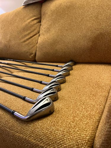 Nike Slingshot 4-P Right Handed Iron Set Stiff Flex Graphite Shaft (Used) Will trade