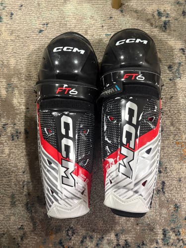 Junior CCM JetSpeed FT6 13" Shin Pads (Used)