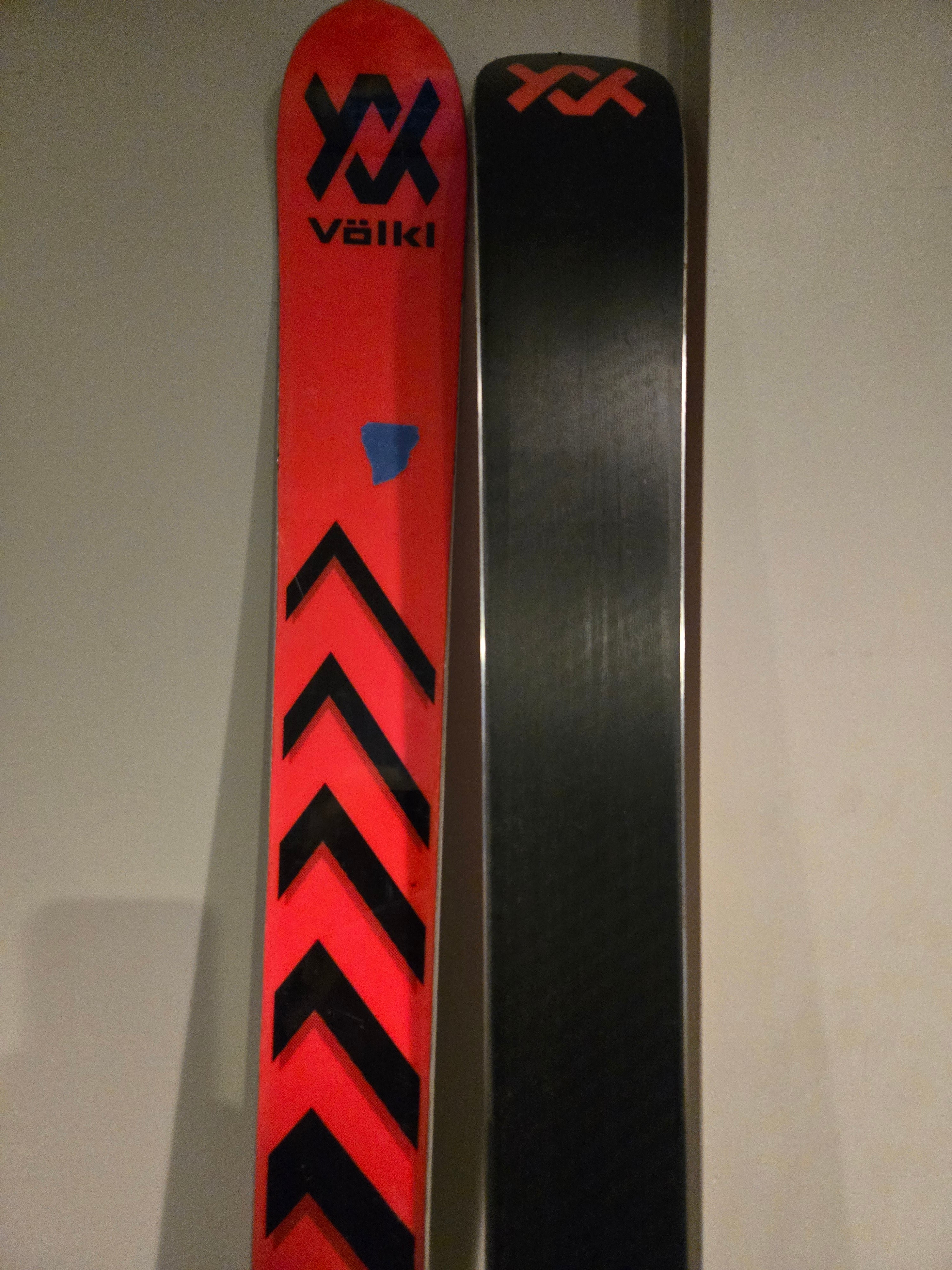 2025 Racing 130 cm Volkl Racetiger GS Skis With Bindings (Used