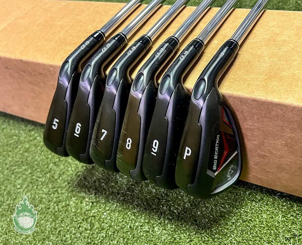 Used Right Handed Callaway Big Bertha CF19 Irons 5-PW 90g Stiff Steel Golf Set