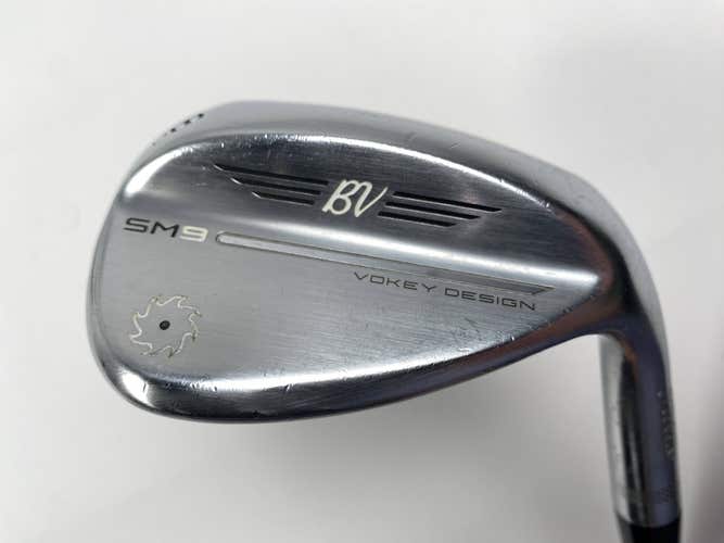 Titleist Vokey SM9 Tour Chrome Wedge 58* 12 DG S400 Tour Issue Stiff Steel RH