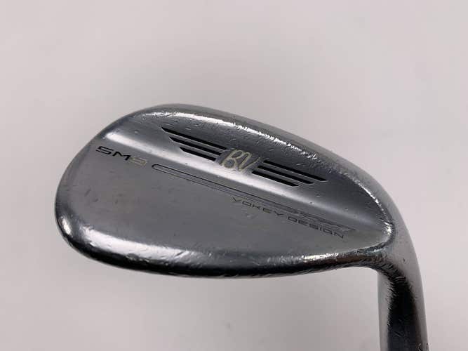 Titleist Vokey SM9 Tour Chrome Lob Wedge 58* 8 M-Grind Wedge Steel Mens RH