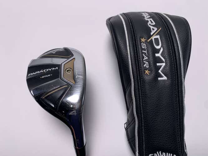 Callaway Paradym Star 4 Hybrid 21* ATTAS Speed Series 50g Regular RH HC