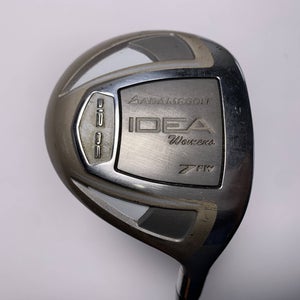 Adams Idea A12 OS 7 Fairway Wood 21* Idea Womens 45g Ladies Graphite Womens RH