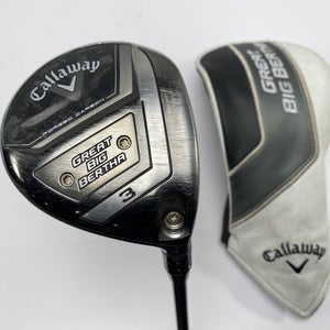 Callaway Great Big Bertha 23 3 Fairway Wood 15* Mamiya Helium 4F2 Senior RH HC