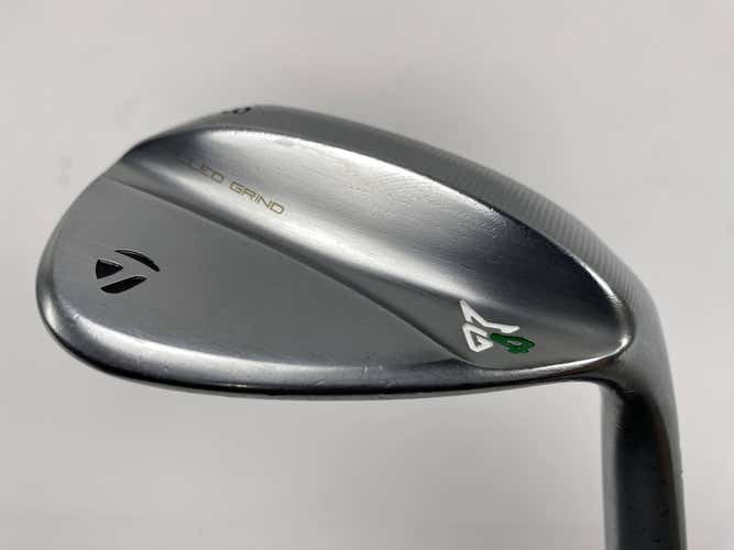 TaylorMade Milled Grind 4 Chrome Wedge 58* 7 C-Taper 120g Stiff Steel Mens RH