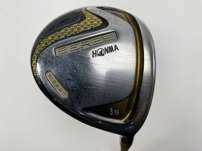 Honma Beres 07 3-Star 3 Fairway Wood 15* ARMRQ 3 Star 42g Regular RH