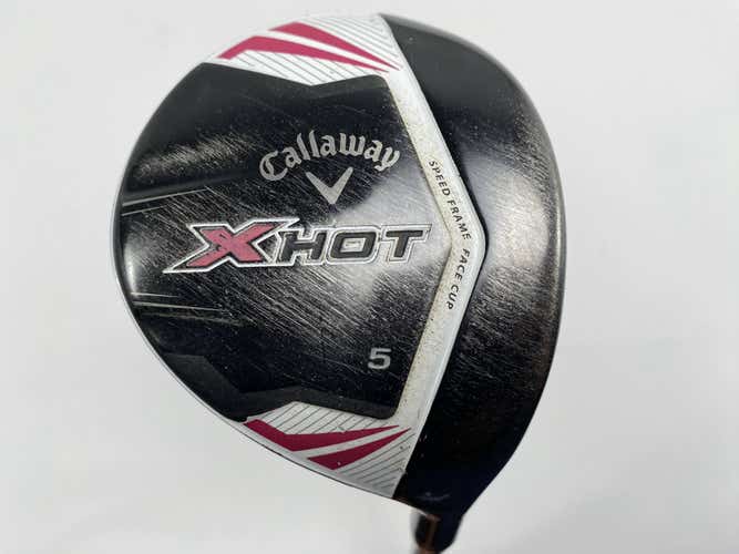 Callaway X Hot 2013 5 Fairway Wood 18* Project X PXv Ladies Graphite Womens RH