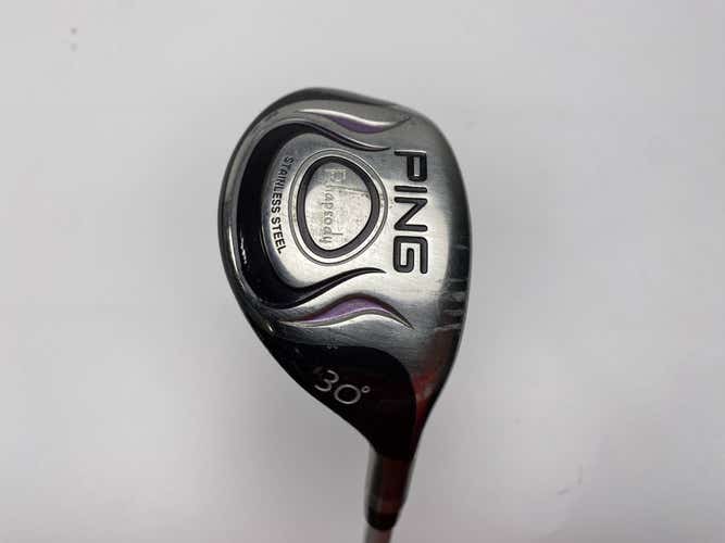 Ping Rhapsody 6 Hybrid 30* ULT 129 Ultra Light Ladies Graphite Womens RH