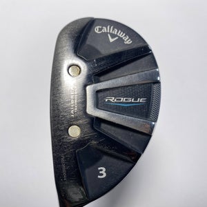Callaway Rogue 3 Hybrid 19* Aldila Synergy 60g Stiff LH Midsize Grip