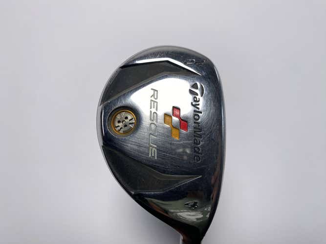 TaylorMade Rescue 2009 4 Hybrid 22* Aldila REAX 65g Stiff Graphite Mens RH