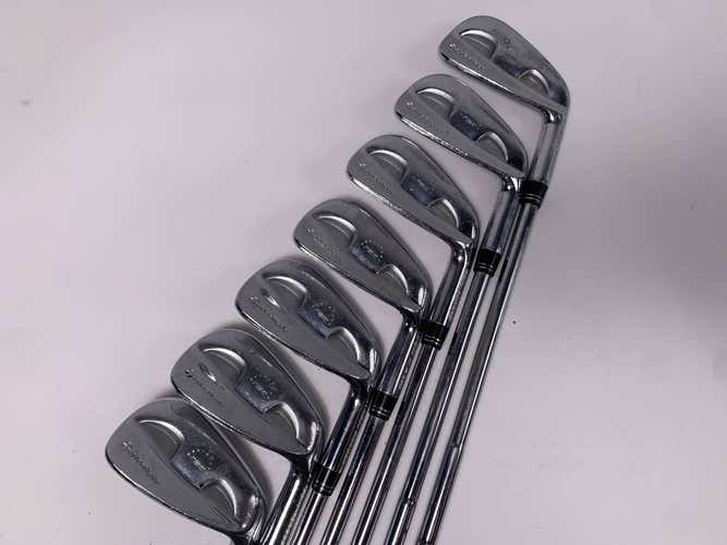 TaylorMade Rac MB Iron Set 4-PW Precision FM 6.5 Extra Stiff Steel Mens RH +1''
