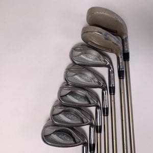 Adams Idea A12 OS Hybrid Iron Set 5H-6H 7-PW+SW Idea Womens 50g Ladies RH