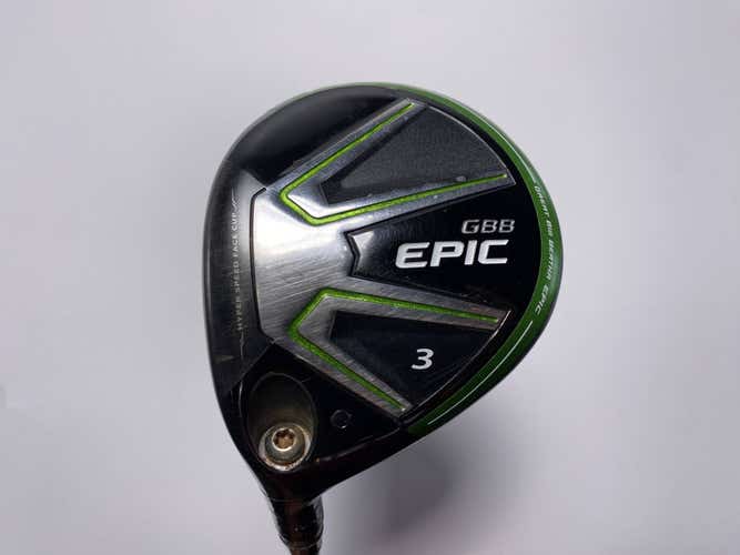 Callaway GBB Epic 3 Fairway Wood 15* HZRDUS 6.0 Black 75g Stiff LH