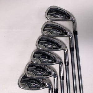 Callaway Steelhead XR Iron Set 6-PW+GW Matrix Ozik Program F15 55g Senior RH