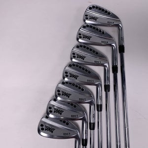 PXG 0311 P GEN2 Chrome Iron Set 4-PW Dynamic Gold Tour Issue X100 Extra Stiff RH