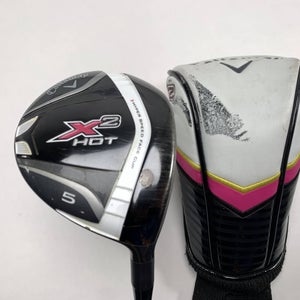 Callaway X2 Hot 5 Fairway Wood 18* Aldila Tour ATX Ladies Graphite Womens RH HC