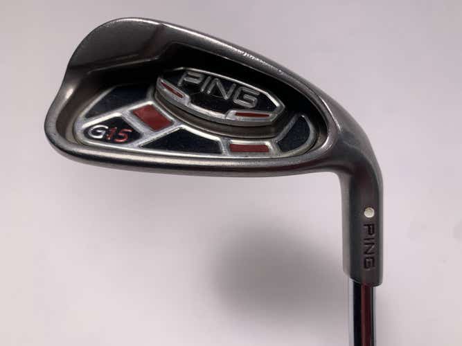 Ping G15 Pitching Wedge PW White Dot 3* Up AWT Stiff Steel Mens RH