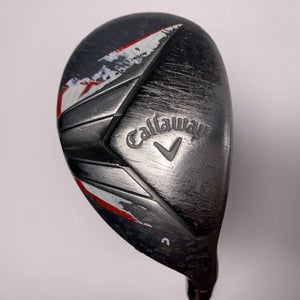 Callaway X Hot 19 3 Hybrid 19* Project X 5.5 Regular Graphite Mens RH