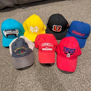 ASSORTMENT OF HATS REACH OUT FOR INDIVIDUAL PRICING AND OFFERS