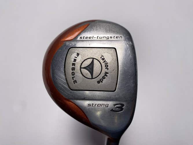 TaylorMade Firesole Strong 3 Fairway Wood 15* Bubble Stiff Graphite Mens RH