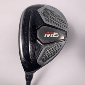 TaylorMade M6 4 Hybrid 22* Fujikura Vista Pro R2 50g Senior LH Midsize Grip