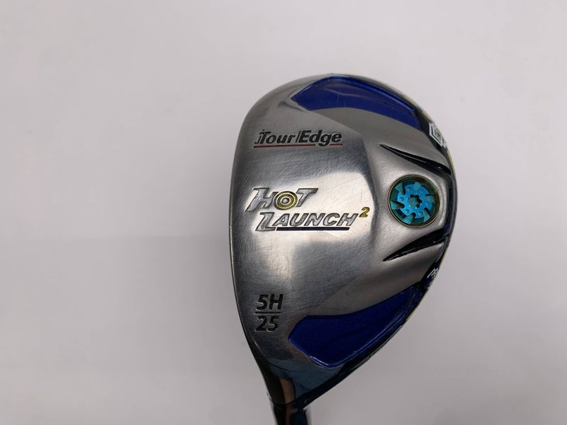 Tour Edge Hot Launch 2 5 Hybrid 25* Hot Launch 2 60g Graphite Mens LH