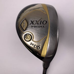 XXIO Prime 9 6 Hybrid 26* SP-900 Flex 3212 46g Regular RH Midsize Grip