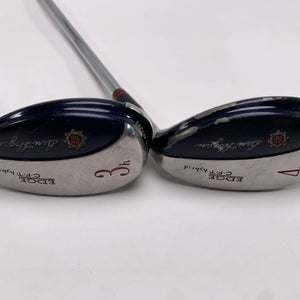 Ben Hogan Edge CFT 3 & 4 Hybrid Set 21* 22* Apex Edge 3 Regular Steel Mens RH