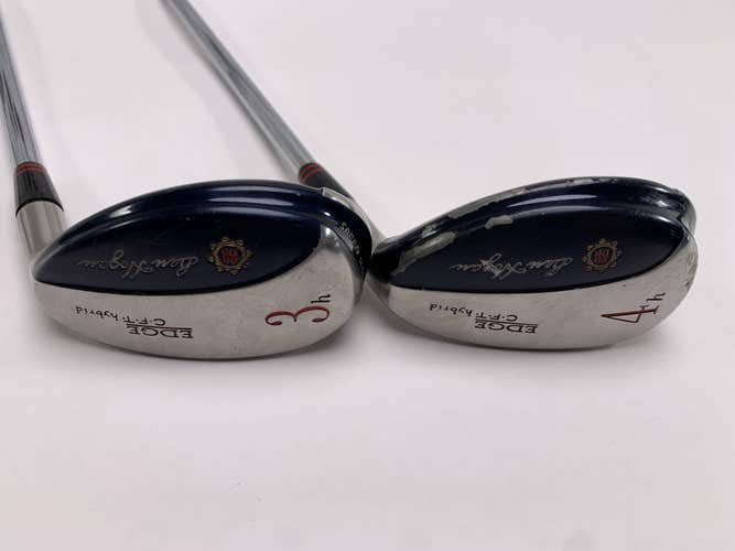 Ben Hogan Edge CFT 3 & 4 Hybrid Set 21* 22* Apex Edge 3 Regular Steel Mens RH