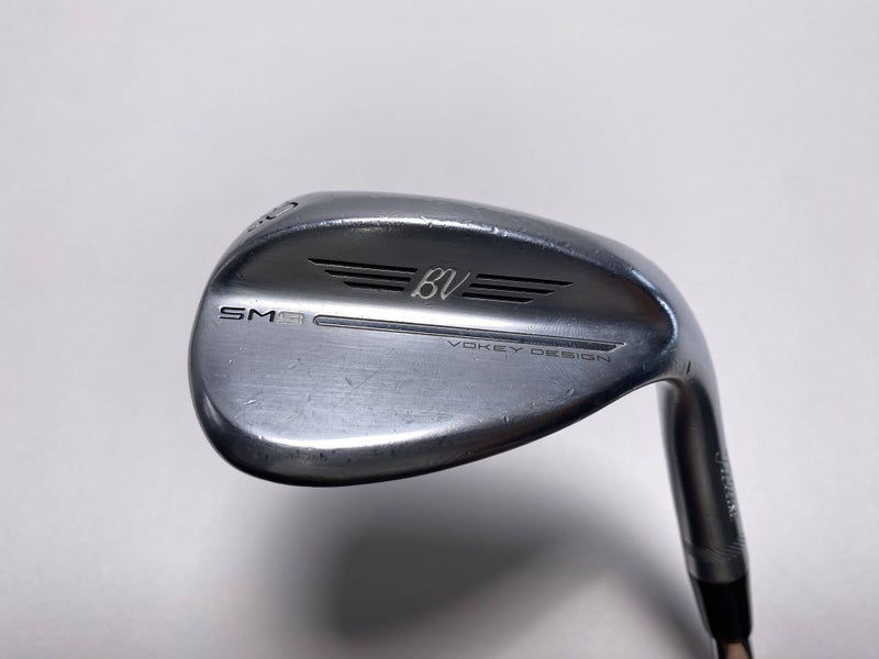 Titleist Vokey SM9 Tour Chrome Lob Wedge LW 60* 12 Bounce D-Grind RH
